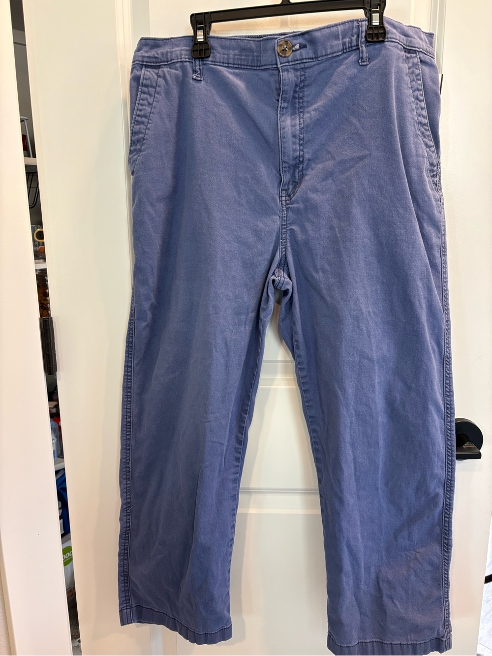 G.H. Bass & Co. Dusty Blue Cotton Pants